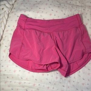 lululemon athletica Vibrant Pink Women's Athletic Shorts